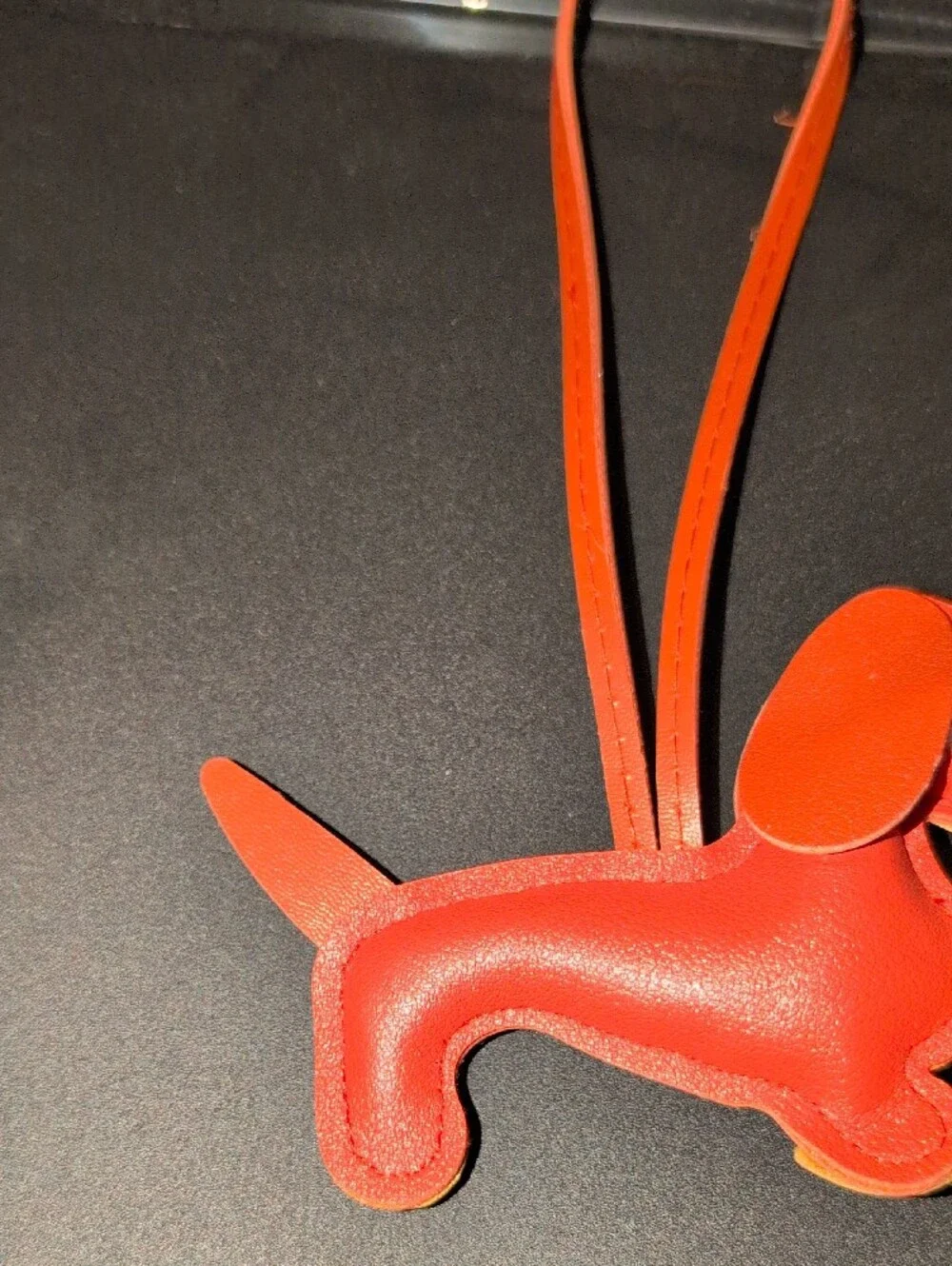 Orange and Tan  Dachshund Bag Charm - Picture 5 of 6